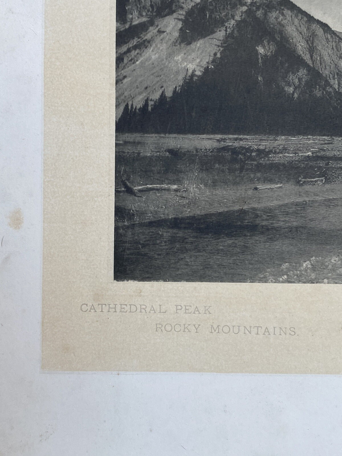 Antique Glimpses Along Canadian Pacific Railway Mountain Banff Railwayana Skiing