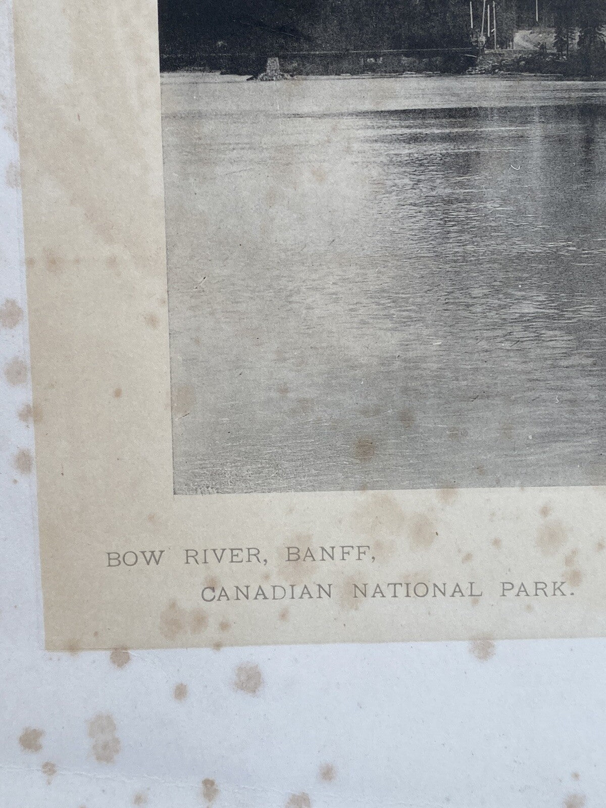 Antique Glimpses Along Canadian Pacific Railway Mountain Banff Railwayana Skiing
