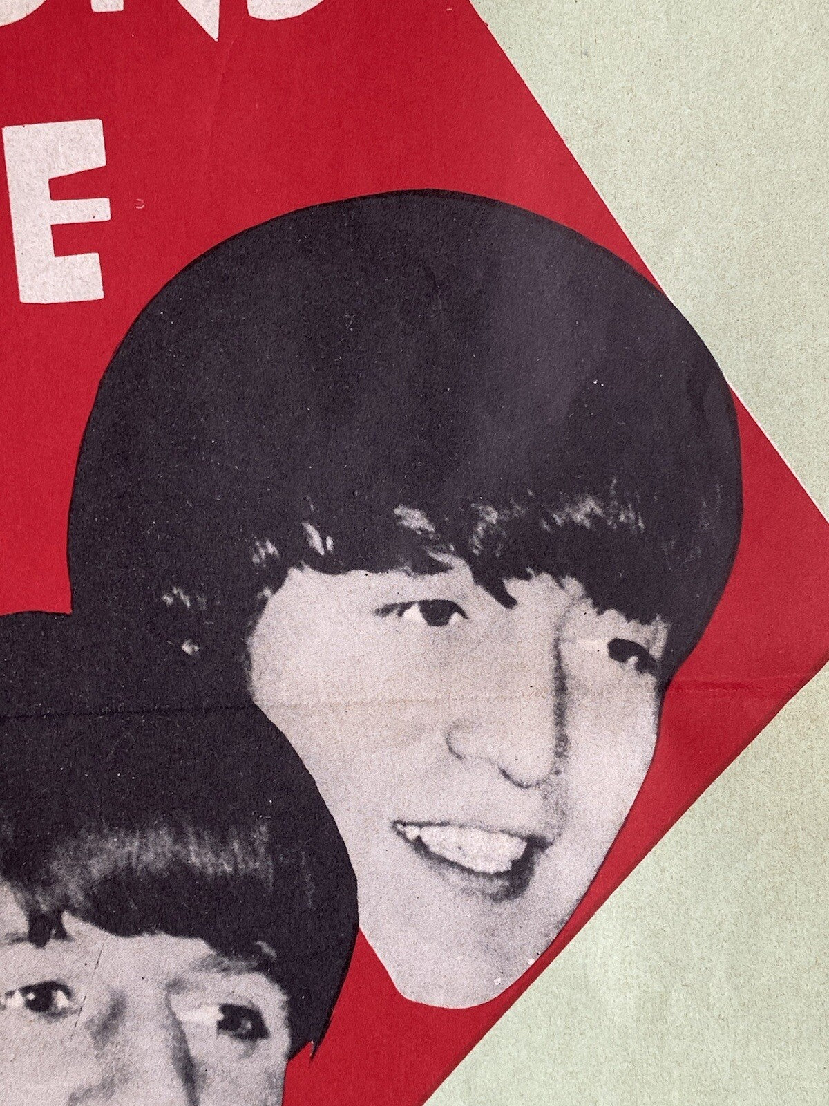 Rare Original Vintage A Hard Days Night Beatles French Film Movie Poster Affiche
