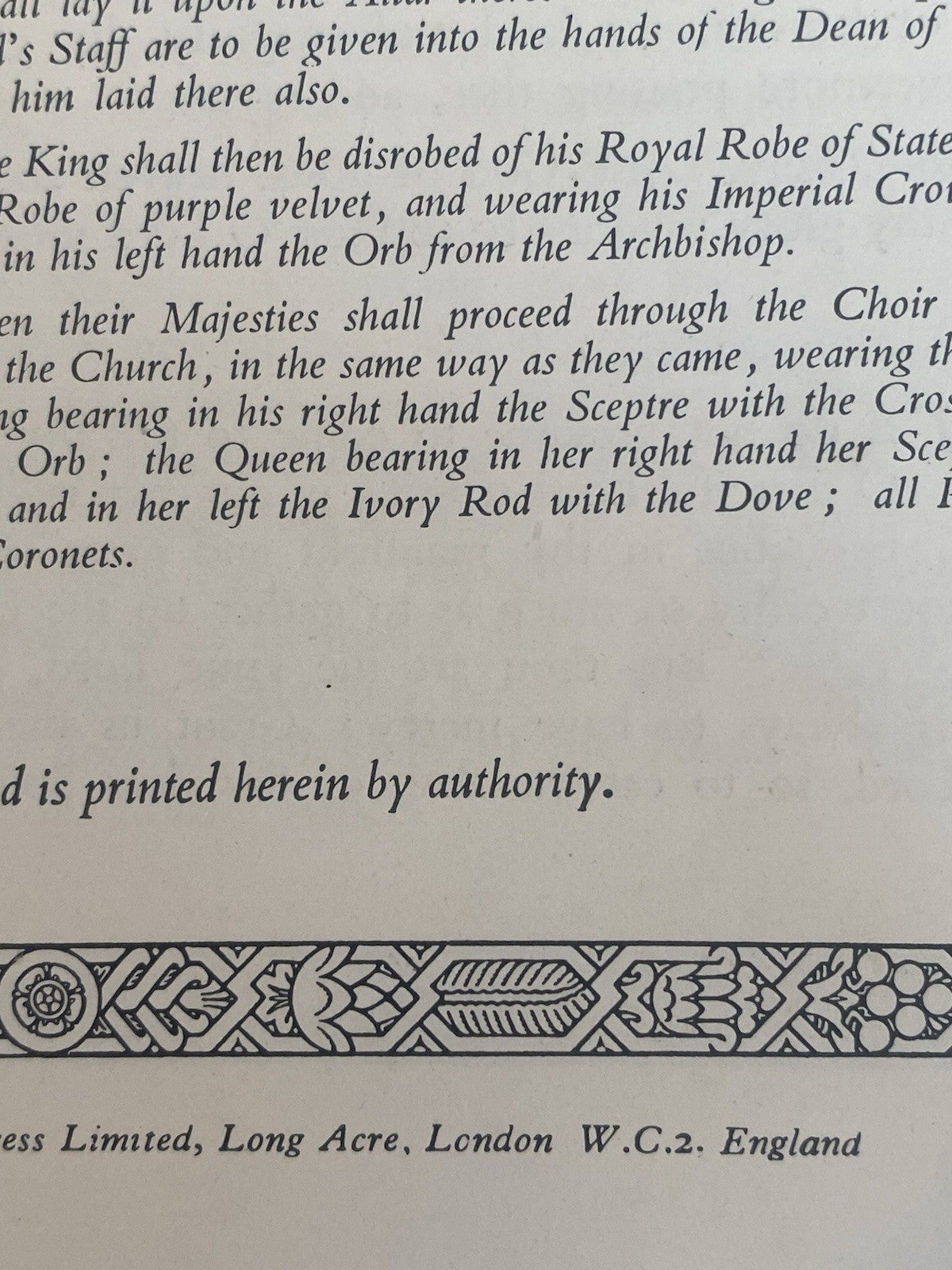 1937 King George VI Queen Elizabeth Mother Coronation Souvenir Royal Programme