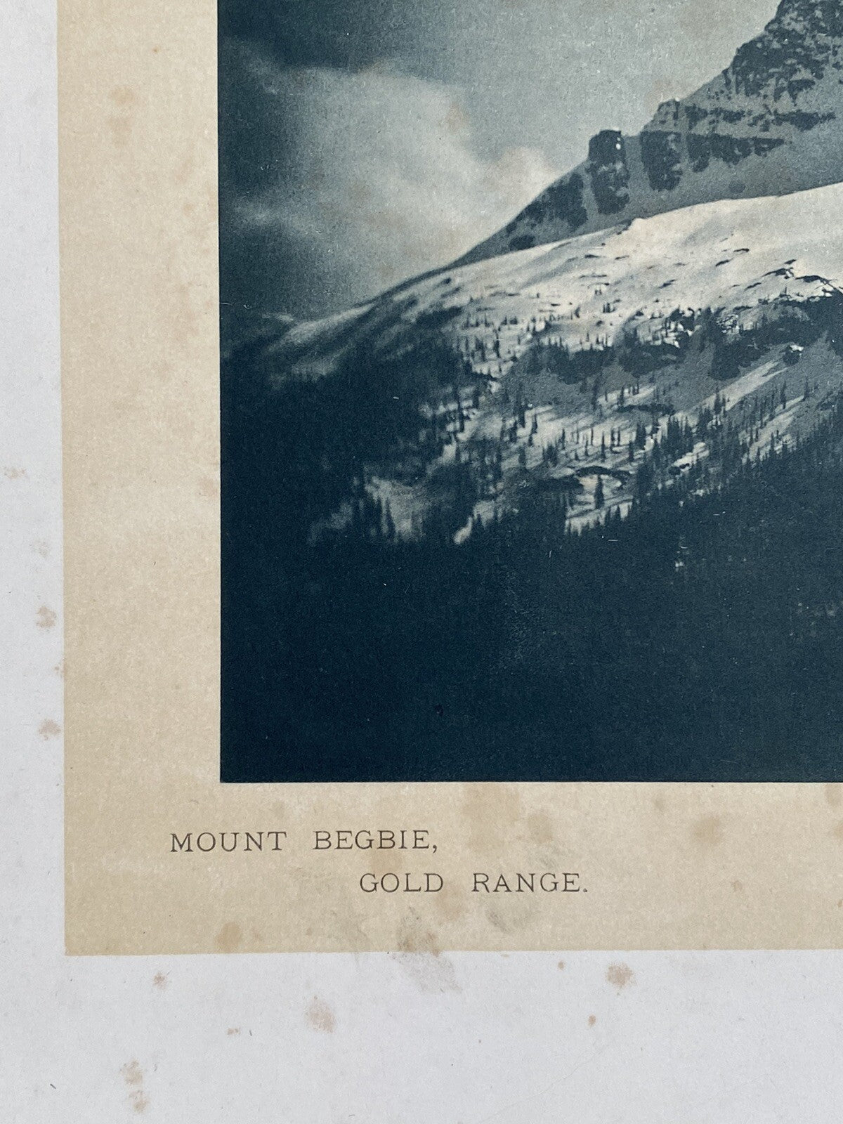 Antique Glimpses Along Canadian Pacific Railway Mountain Banff Railwayana Skiing