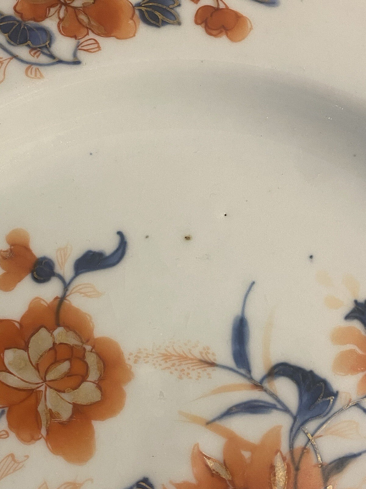 Chinese 18th Century Imari Qianlong Qing Plate Porcelain Asian Oriental Antique