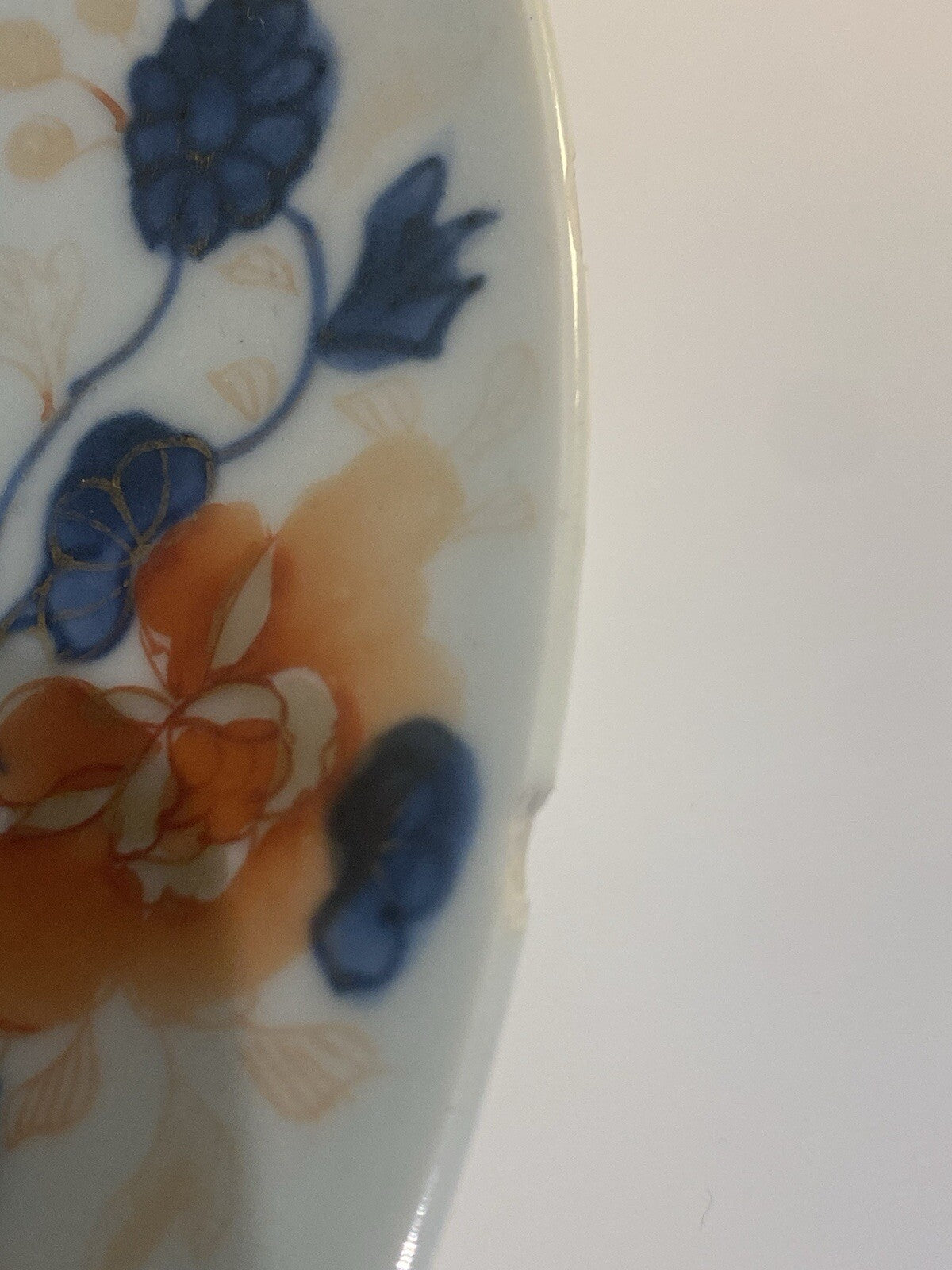 Chinese 18th Century Imari Qianlong Qing Plate Porcelain Asian Oriental Antique