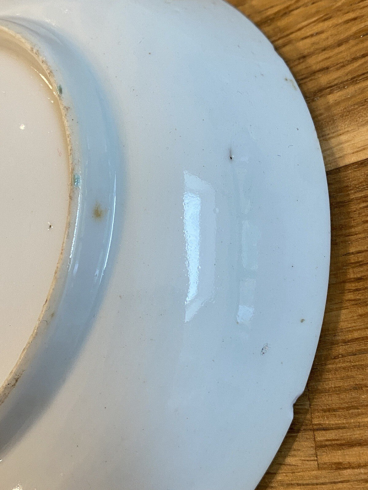 Qianlong Dynasty Antique Chinese 18th Century Porcelain Famile Rose Saucer Asian