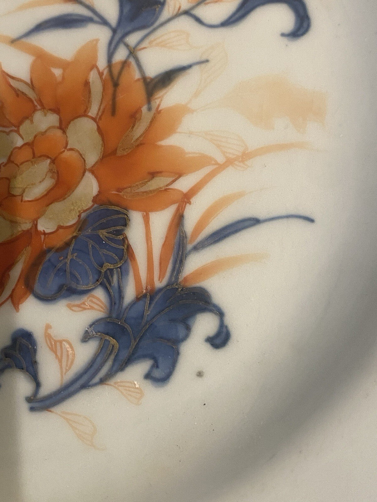 Chinese 18th Century Imari Qianlong Qing Plate Porcelain Asian Oriental Antique