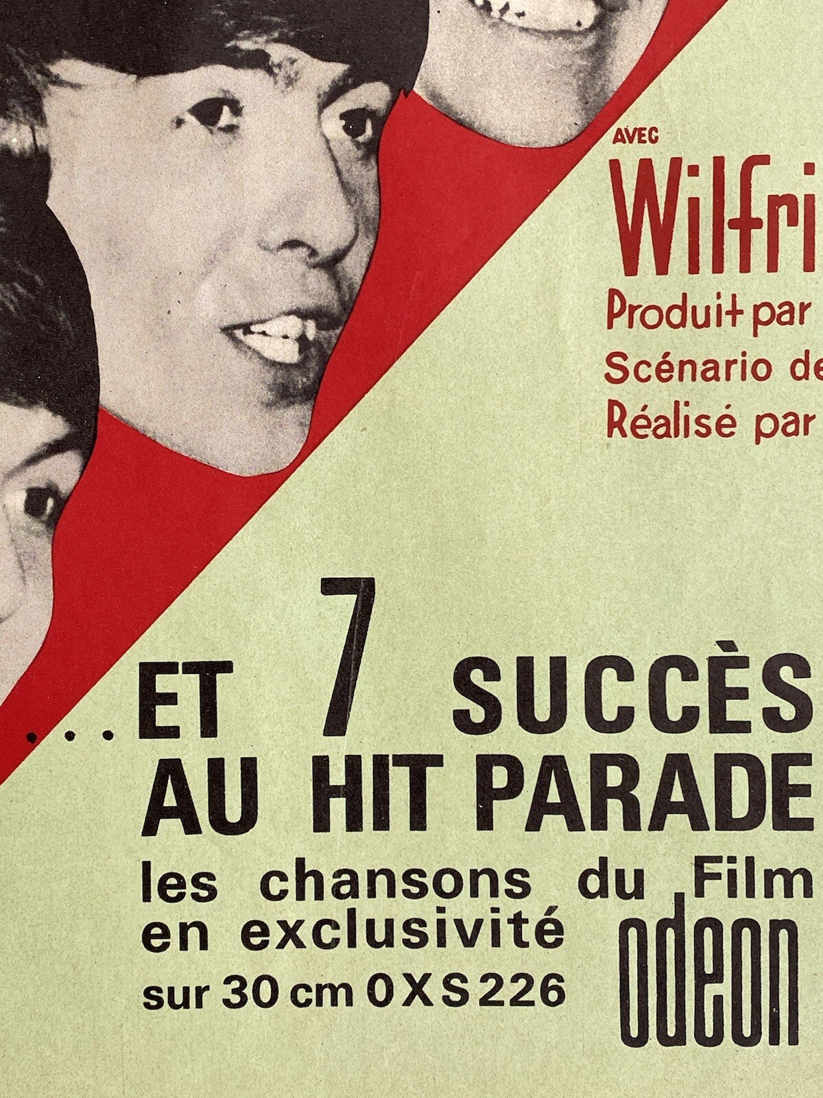 Rare Original Vintage A Hard Days Night Beatles French Film Movie Poster Affiche