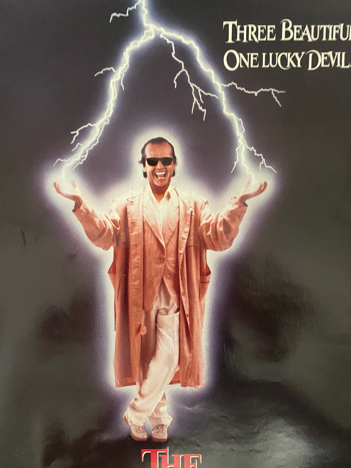 Original The Witches of Eastwick (1987) One Sheet Poster Cher Jack Nicolson