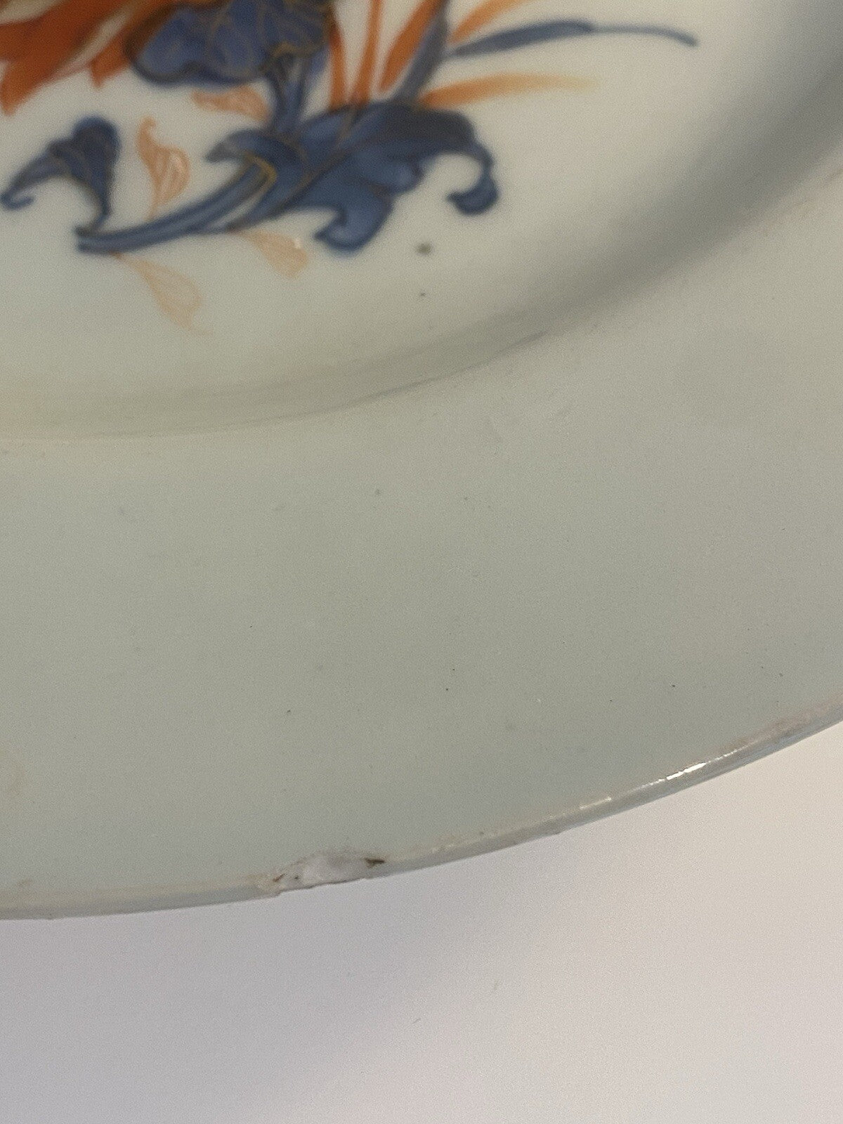 Chinese 18th Century Imari Qianlong Qing Plate Porcelain Asian Oriental Antique