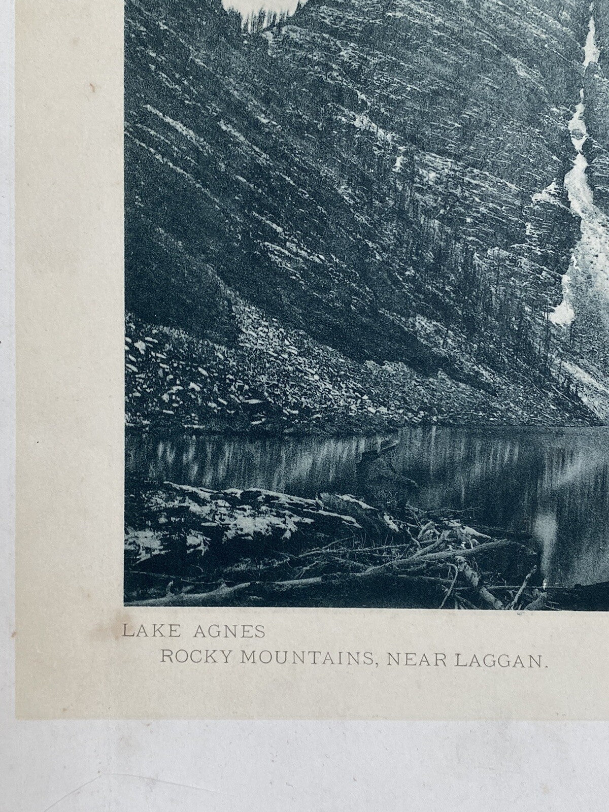 Antique Glimpses Along Canadian Pacific Railway Mountain Banff Railwayana Skiing