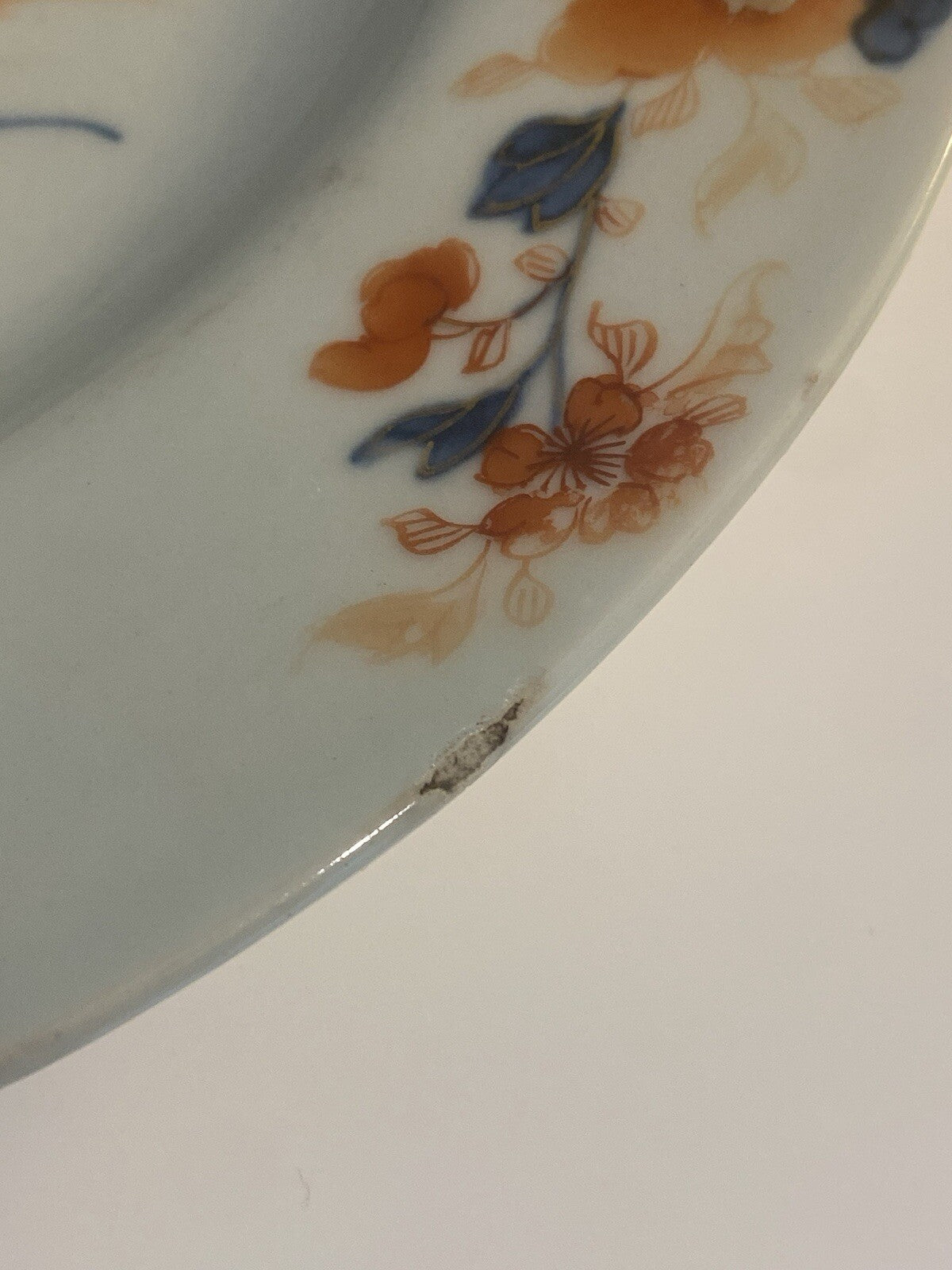Chinese 18th Century Imari Qianlong Qing Plate Porcelain Asian Oriental Antique