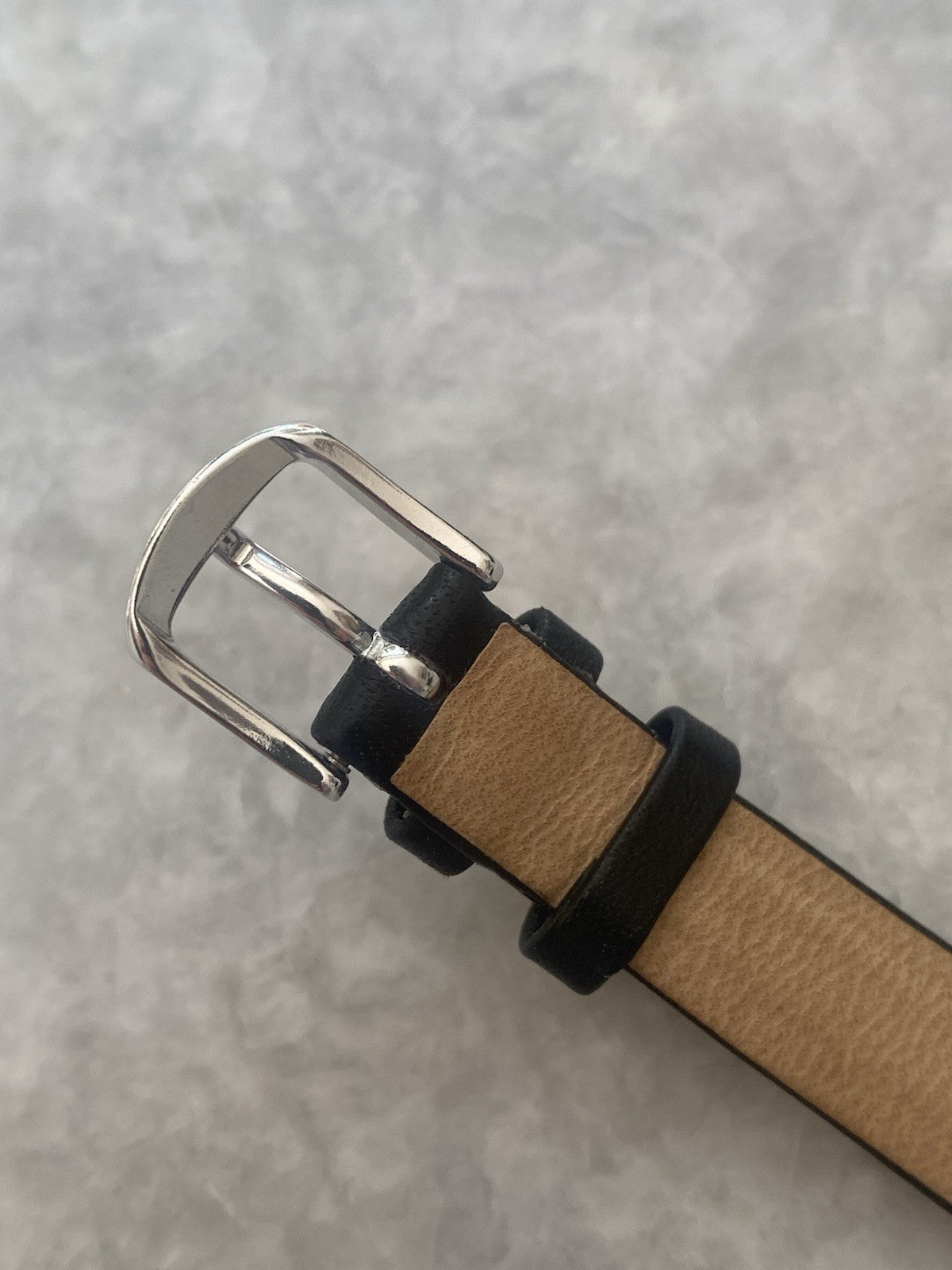 New Timex Watch Ladies Indiglo Black Leather Strap Quartz Water Resistant 5 ATM