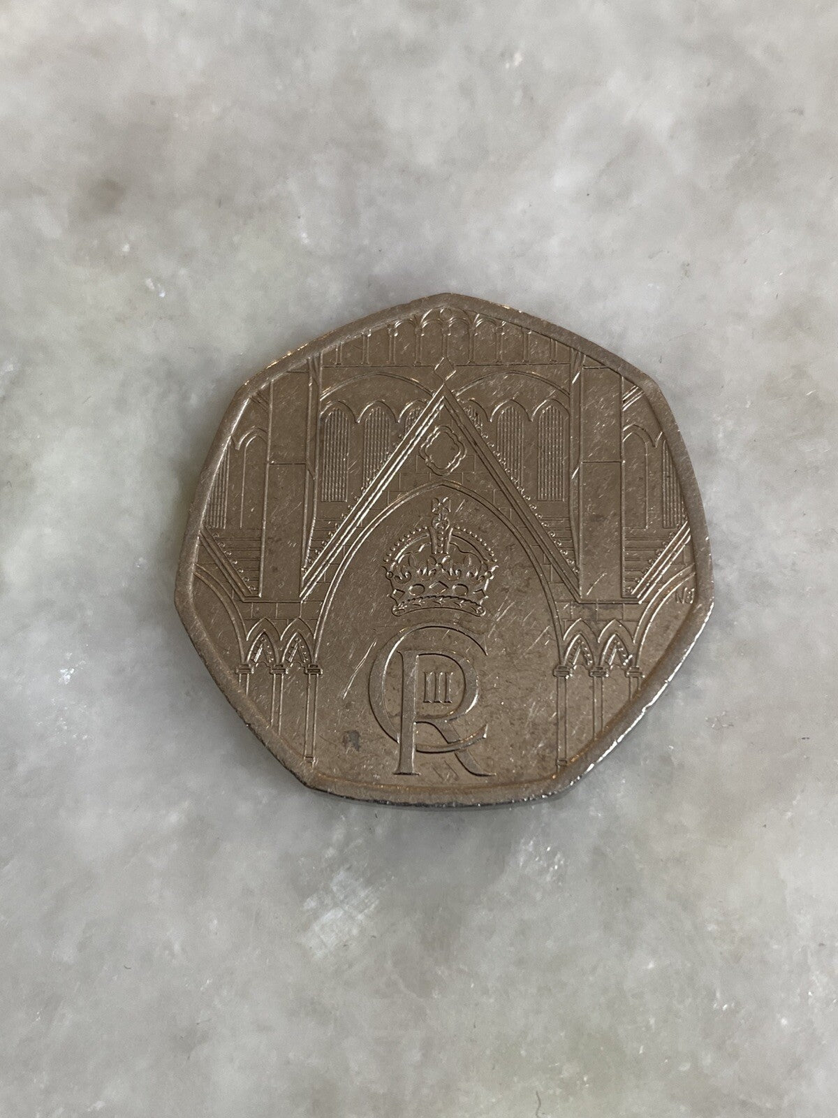 Rare 50p Coin 2023 Uncrowned King Charles III 111  Coronation Fifty Pence Coin