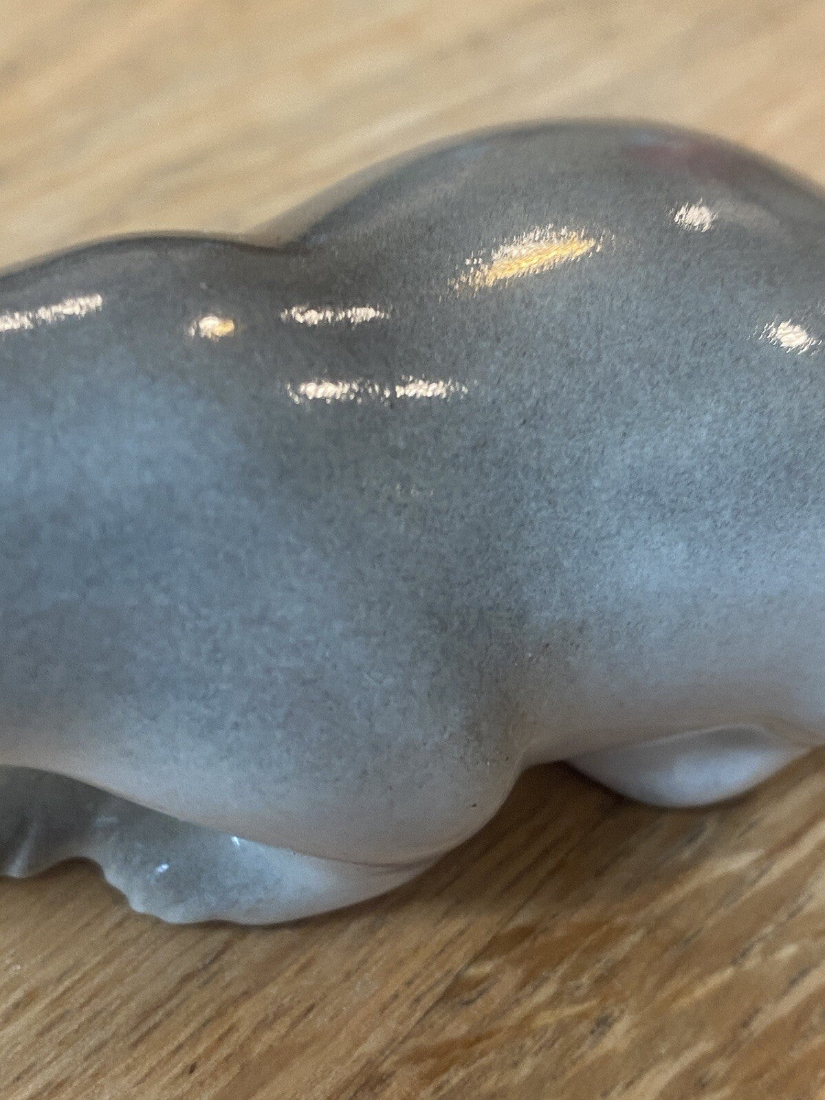 Vintage USSR Lomonosov Badger Ceramic Russian Animal Porcelain Collectables