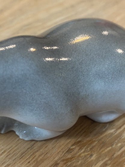 Vintage USSR Lomonosov Badger Ceramic Russian Animal Porcelain Collectables