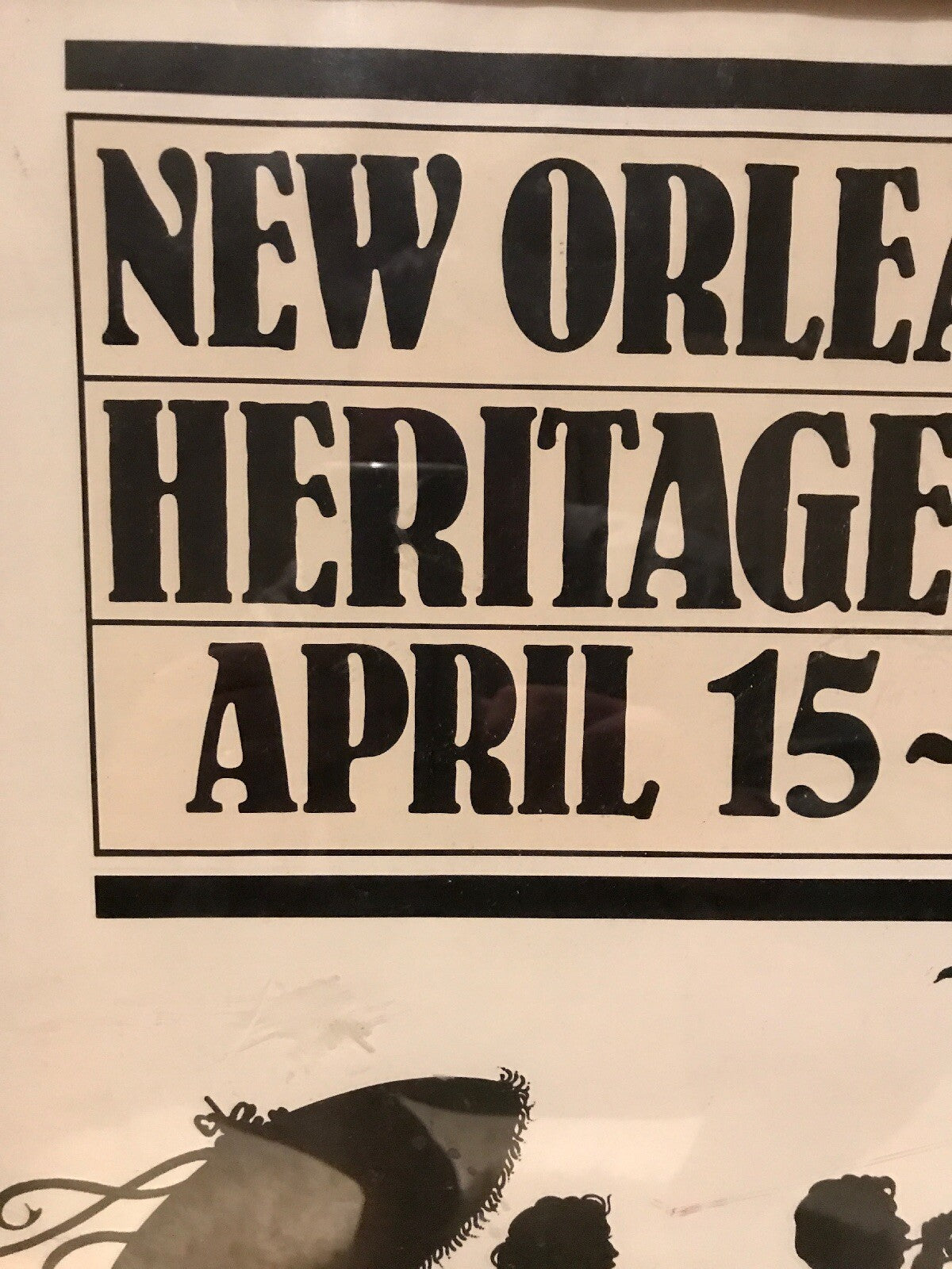 Original Vintage New Orleans Jazz & Heritage Festival 1980 Schlitz Brewiana USA