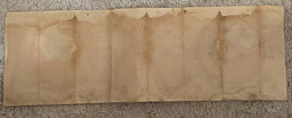 Original Rare Antique Vtg OXO Cube Advertising Poster Art Deco Sign Cookery Retr
