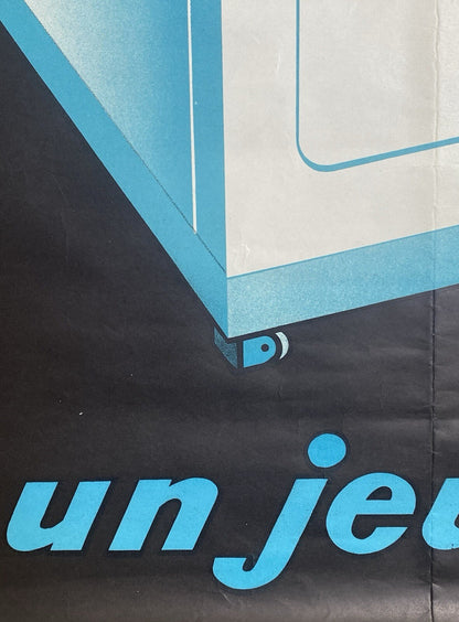 Orig Vintage Radiola French MidCentury Rene Ravo Advertising Affiche Plakat