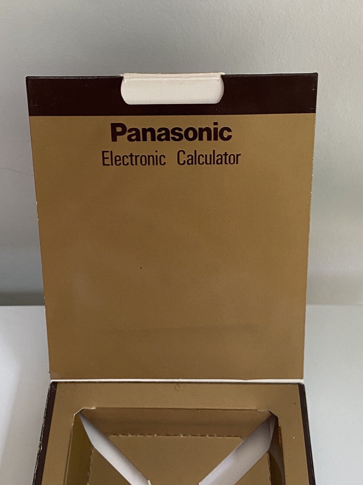 Vintage Panasonic  Calculator JE-365U-RED Compu Flex Solar Powered Japan