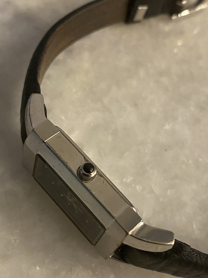 Rare Ted Baker Ladies Watch Crome Textured Dial Japan TB289BK Water Resistant
