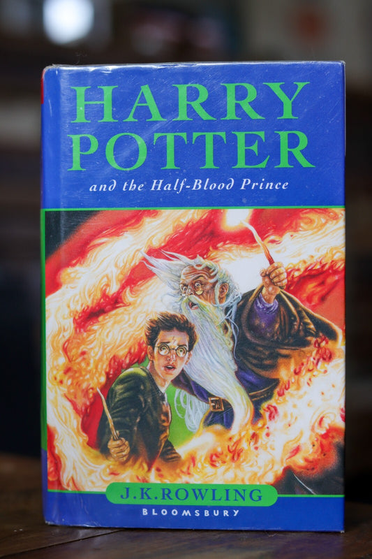 True First Edition Harry Potter And The Half Blood Prince Hardback Book 11 Owls