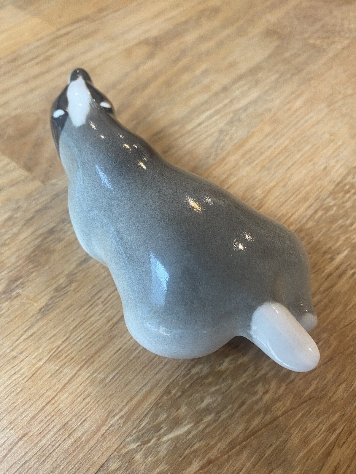 Vintage USSR Lomonosov Badger Ceramic Russian Animal Porcelain Collectables