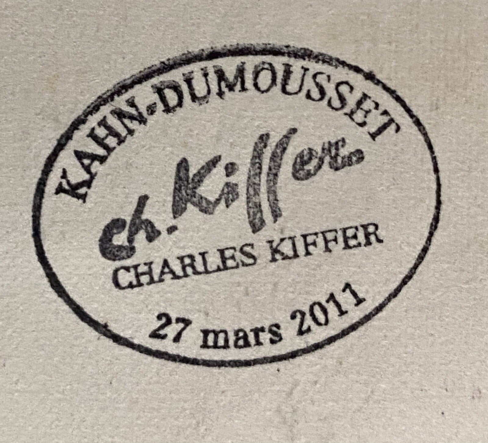Original Charles Kiffer Painting Gouache Watercolour Poster French Advertising