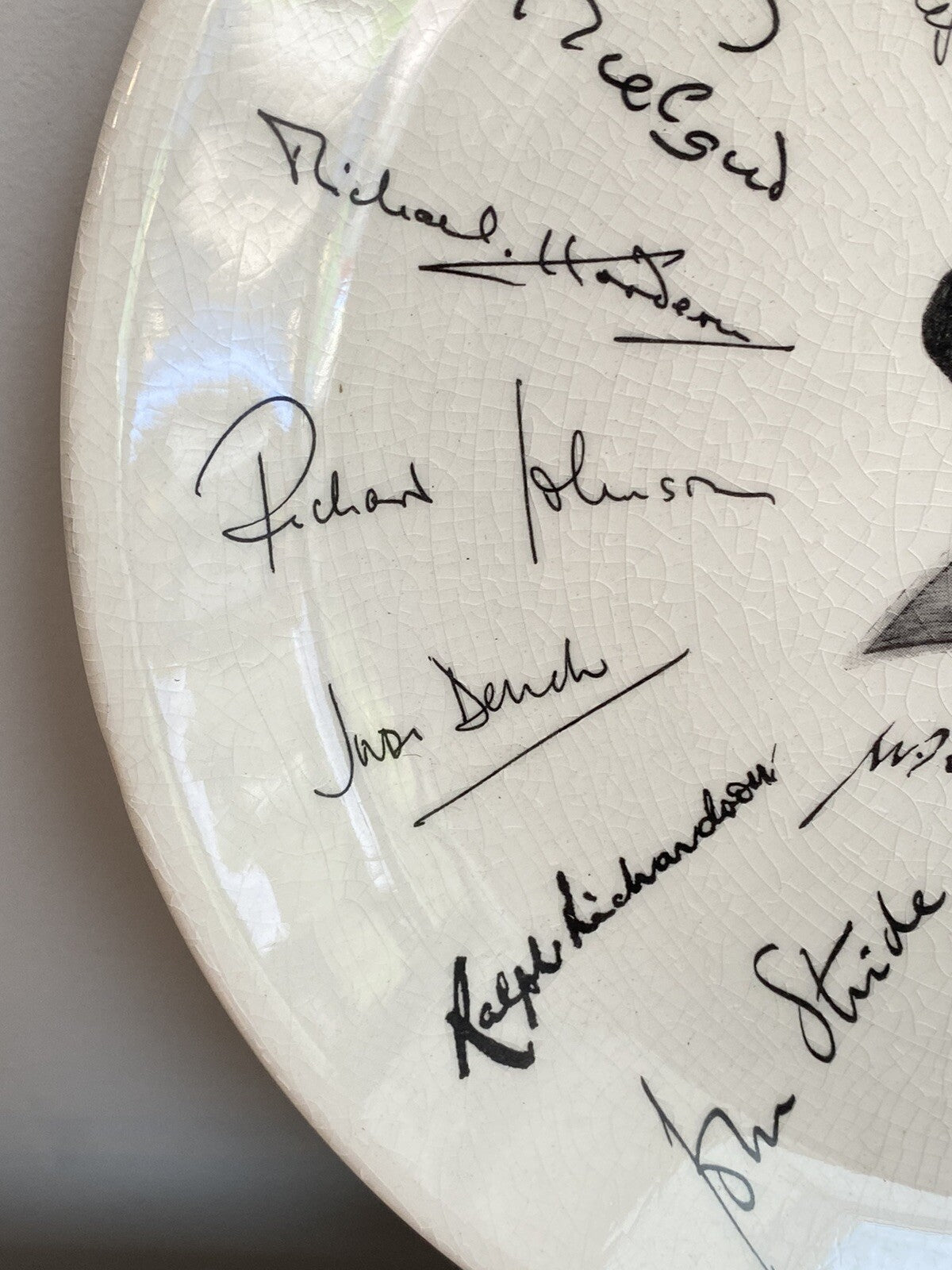 Vintage Shakespeare Exhibition Plate 1964 Holkham-Lidor W H Smith Playwright