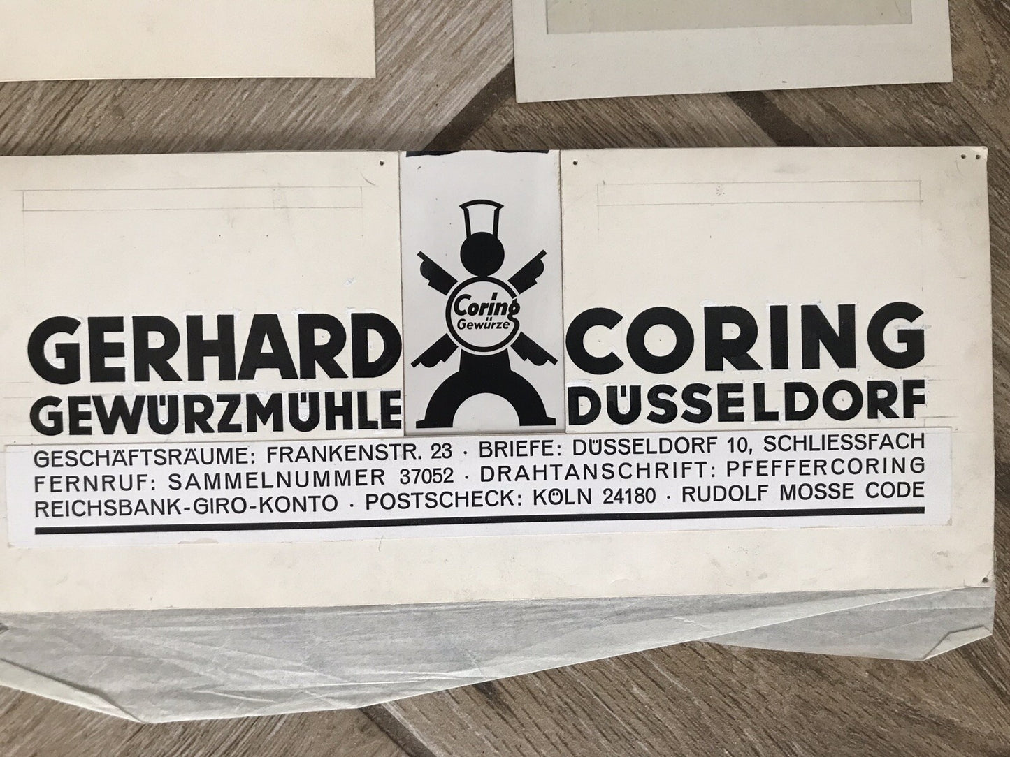 Michael Jungheim Original Hand Painted Advertising Designs Maquettes Poster