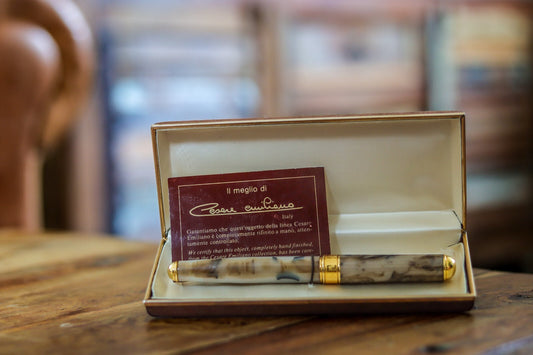 Vintage Cesare Emiliano Italian Collectible Fountain Pen Stylo Fullfederhalter
