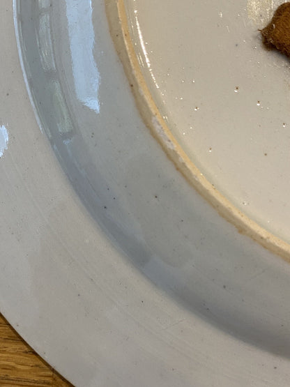 Chinese 18th Century Famille Rose Qianlong Dynasty Plate Porcelain Asian Qing