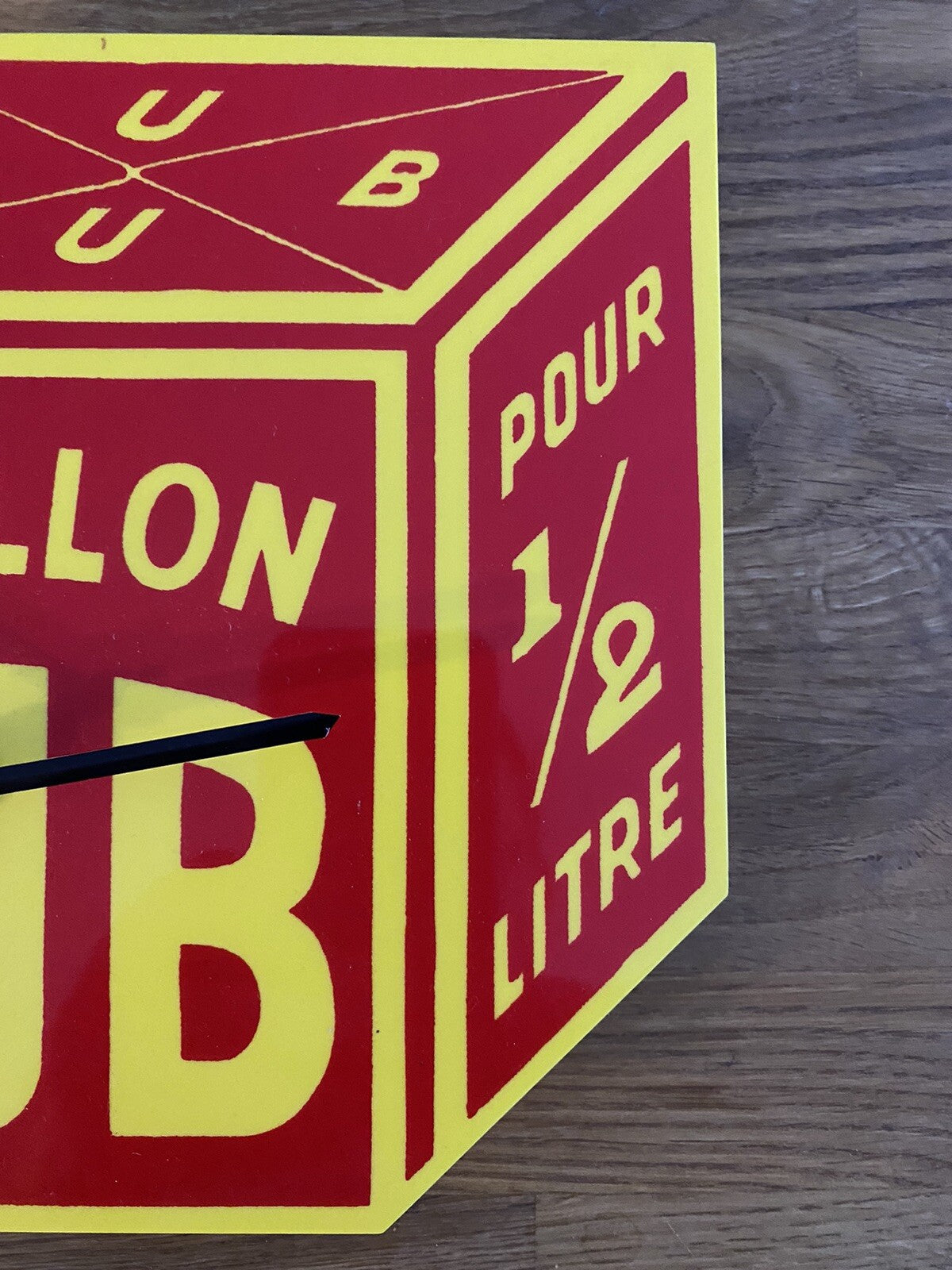 Original Vintage Kub Bouillon Stock Cubes Advertising Clock French