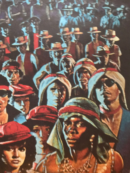 Orig Vintage Film Movie Poster Les Guerriers de la Nuit The Warriors Cult