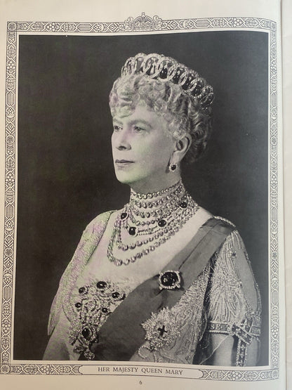 1937 King George VI Queen Elizabeth Mother Coronation Souvenir Royal Programme
