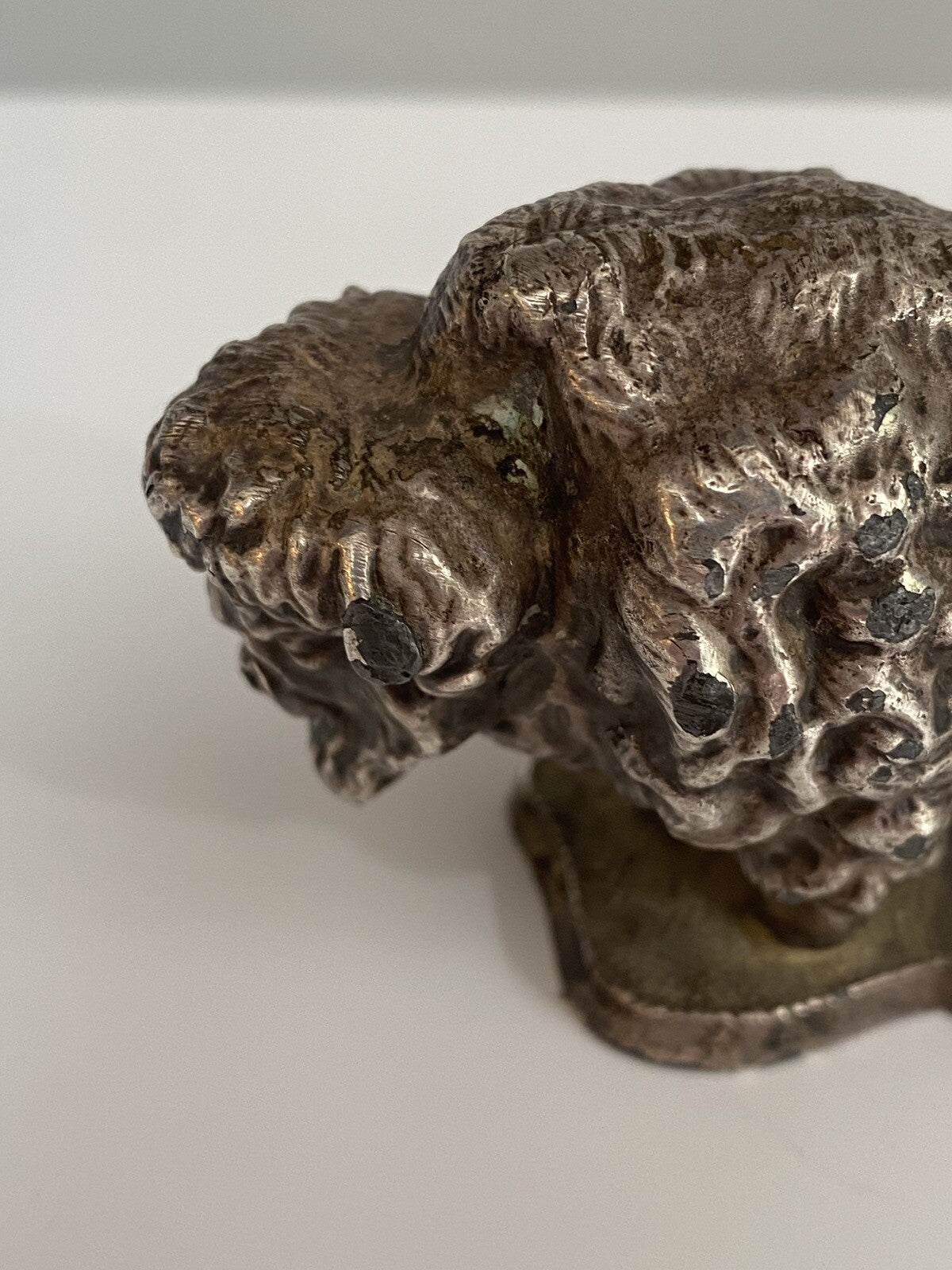 Rare Antique Buffalo Bison Car Hood Ornament Automobilia Bronze? Gas Petroliana