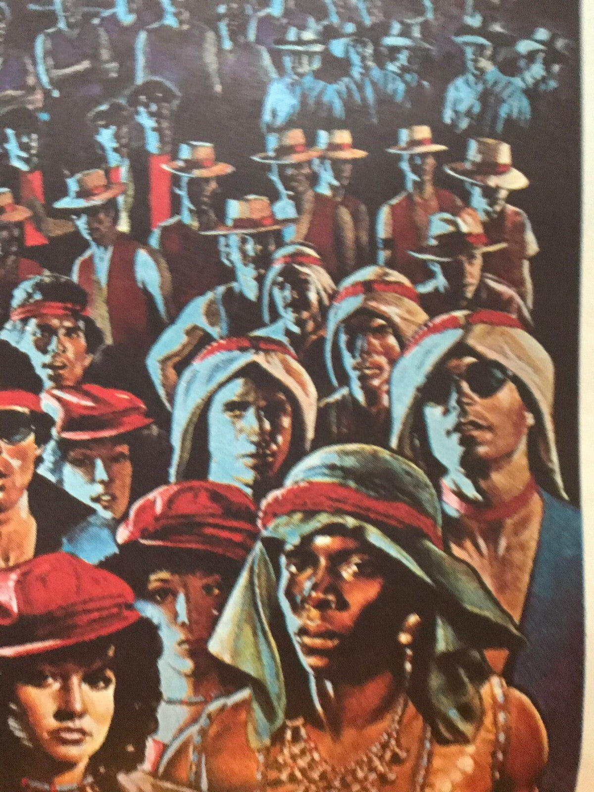 Orig Vintage Film Movie Poster Les Guerriers de la Nuit The Warriors Cult