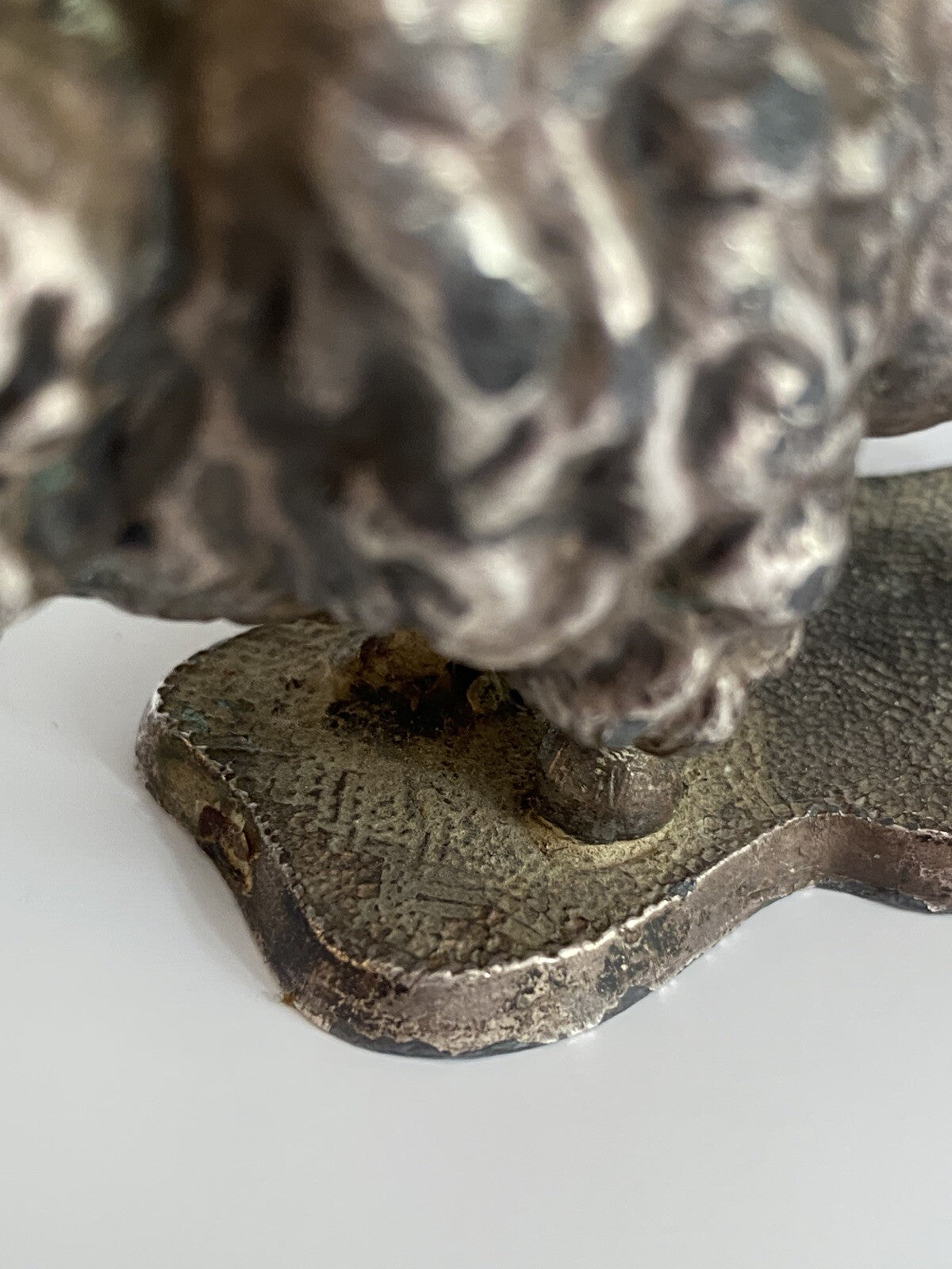Rare Antique Buffalo Bison Car Hood Ornament Automobilia Bronze? Gas Petroliana