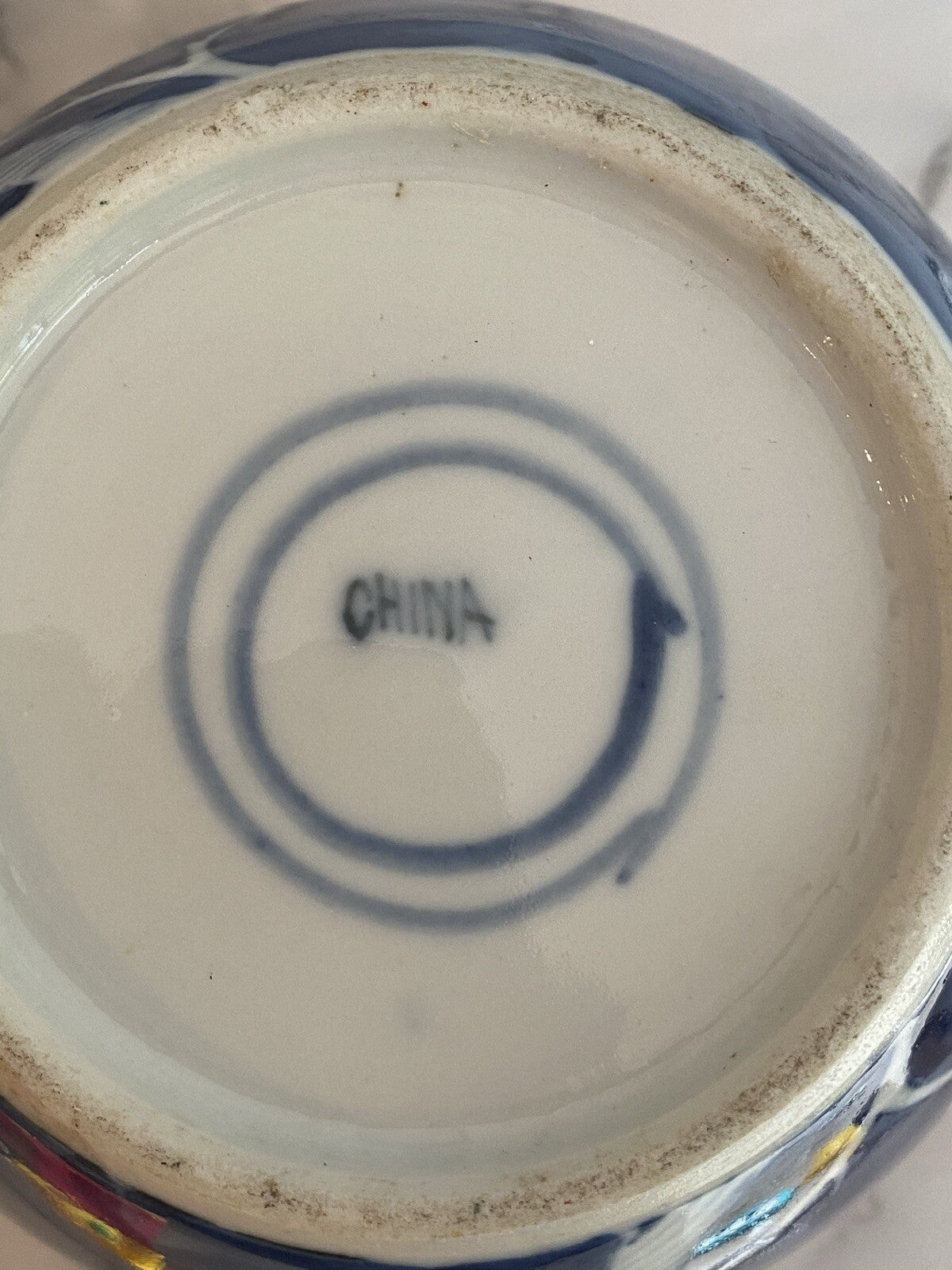 Antique Chinese Blue And White Prunus Ginger Jar Kangxi Double Ring Mark Asian