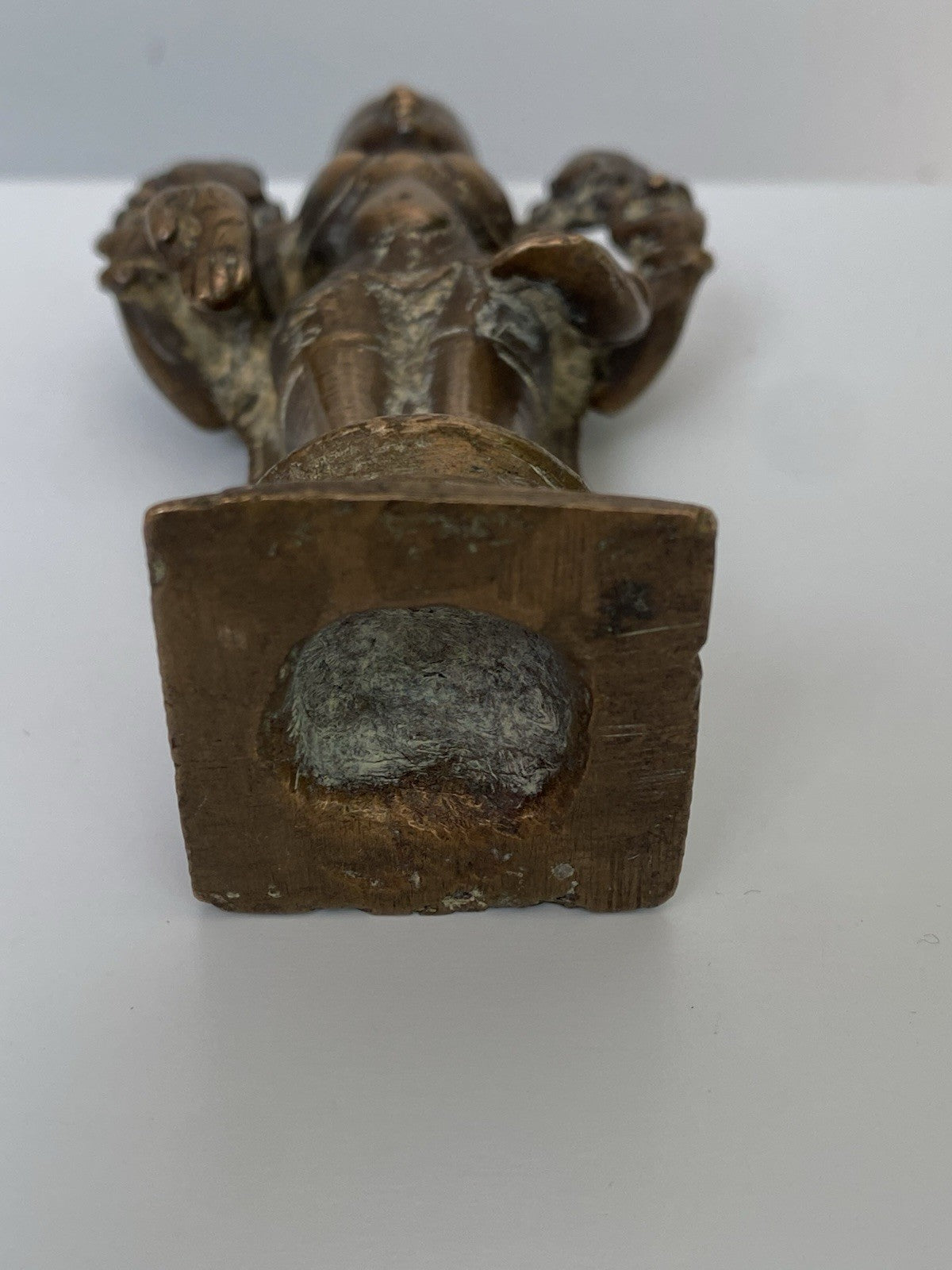 Antique Bronze Statue Vishnu Figure Sculpture 18th/ 19th Century Indian Hindu